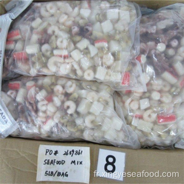 Plats de fruits de mer surgelés IQF Seafood Mix